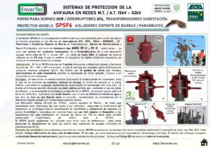 SPSF6 PROTECCIONES AVIFAUNA ENVERTEC